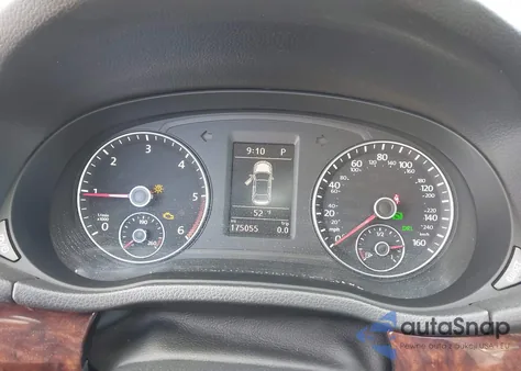 2013 Volkswagen Passat 2.0L Tdi Sel Premium z USA, uszkodzony, nr VIN 1VWCN7A36DC122296